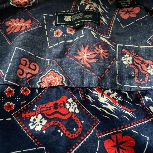 REYN SPOONER Tailored Boy Scouts of America Aloha Hawaiian Shirt Men XL - Picture 6 of 8
